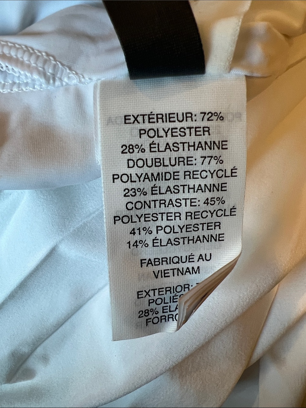 Vuori Performance Tennis Dress White Open Back Built-In Shorts Size Large DL1 - Picture 9 of 15